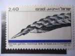 Stamps Israel -  Olympic Games - Montreal 1976 - Natación- Buceo.