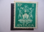 Stamps : America : Antigua_and_Barbuda :  Antigua - Escudo