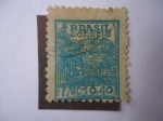 Stamps Brazil -  Trigo