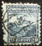 Stamps : Europe : Czechoslovakia :  Castillo Karluv Týn