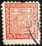Stamps : Europe : Czechoslovakia :  Escudo de Armas