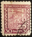 Stamps Czechoslovakia -  Escudo de Armas
