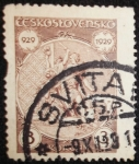Stamps : Europe : Czechoslovakia :  San Wenceslaus