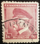 Stamps : Europe : Czechoslovakia :  Thomas Garrigue Masaryk