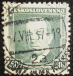 Stamps : Europe : Czechoslovakia :  Dr. E. Benes