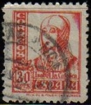 Stamps Spain -  ESPAÑA 1938 823 Sello º Isabel la Católica 30c Yv584