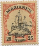 Stamps Germany -  Y & T Nº 11 Marianees Is