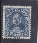 Stamps Costa Rica -  Braulio Carrillo- político