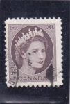 Stamps Canada -  ISABEL II