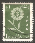 Stamps Iran -  961 - Flor