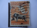 Sellos de Africa - Kenya -  Kenya-Uganda-Tanganyika.