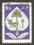 Stamps Iran -  975 - Semana del árbol