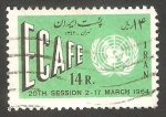 Stamps Iran -  1064 - 20 sesión de ECAFE