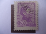 Stamps Uruguay -  General, José Gervasio Artigas.