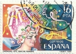 Stamps Spain -  GRANDES FIESTAS POPULARES ESPAÑOLAS. CARNAVAL SANTA CRUZ DE TENERIFE. EDIFIL 2744