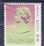 Stamps Hong Kong -  ISABEL II