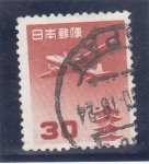 Stamps Japan -  avión