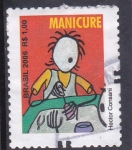 Stamps Brazil -  manicura