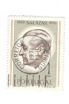 Sellos de Europa - Portugal -  Salazar 1889-1970