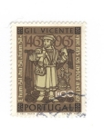 Stamps Portugal -  Gil Vicente 1465-1965