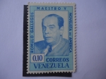 Stamps Venezuela -  Romulo Gallegos - Maestro y Novelista de América.