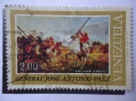 Stamps Venezuela -  General José Antonio Paez.
