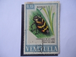 Stamps Venezuela -  Candelilla de la Caña-Aeneolamia Varia (Ataca a la Caña)