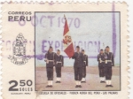Sellos de America - Per� -  escuela de oficiales-fuerza aérea del Peru