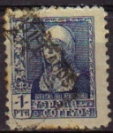 Stamps Spain -  ESPAÑA 1938 860 Sello Isabel la católica 1pta. Usado