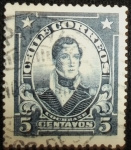 Stamps Chile -  Almirante Thomas Cochrane