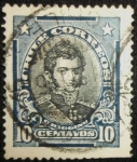 Stamps Chile -  Bernardo O'Higgins