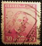 Stamps Chile -  José Joaquín Pérez
