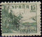 Stamps Spain -  ESPAÑA 1940 918 Sello Rodrigo Diaz de Vivar. El Cid Usado