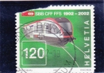 Sellos de Europa - Suiza -  SBB CFF FFS 1902-2002 centenario