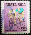 Stamps Costa Rica -  XIX Juegos Olímpicos 1968