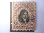 Stamps : America : Ecuador :  Mejia .- Republica del Ecuador Correos-10 Centavos