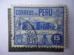 Stamps Peru -  Visita Nuestro Interesante Museo Arqueológico Nacional - Lima.