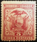 Stamps Ecuador -  Escudo de Armas