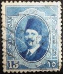 Stamps Egypt -  King Fuad I