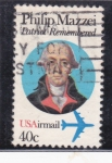 Stamps United States -  Philip Mazzei- patriota