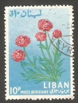 Sellos de Asia - Líbano -  297 - Flor