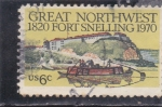 Stamps United States -  150 aniversario Fort Snelling