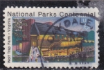 Sellos de America - Estados Unidos -  National Parks Centennial