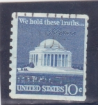 Sellos de America - Estados Unidos -  We hold these Truths