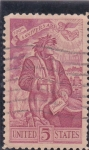 Sellos de America - Estados Unidos -  700 aniversario Dante