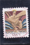 Stamps United States -  Wisdom, Rockefeller Center, New York City