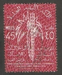 Stamps Libya -  195 - III Conferencia de telecomunicaciones árabes, en Trípoli