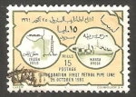 Stamps Africa - Libya -  198 - Inauguración de la línea Zeiten-Marsa Brega