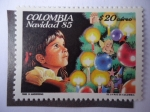 Stamps Colombia -  Navidad 85