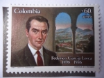 Stamps Colombia -  Federico García Lorca 1898-1930.